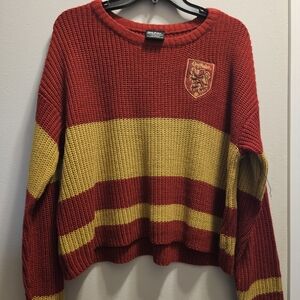 Gryffindor Red and Yellow Women's Sweater